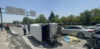 Konya'da minibüs kazası: 1 ölü, 4 yaralı