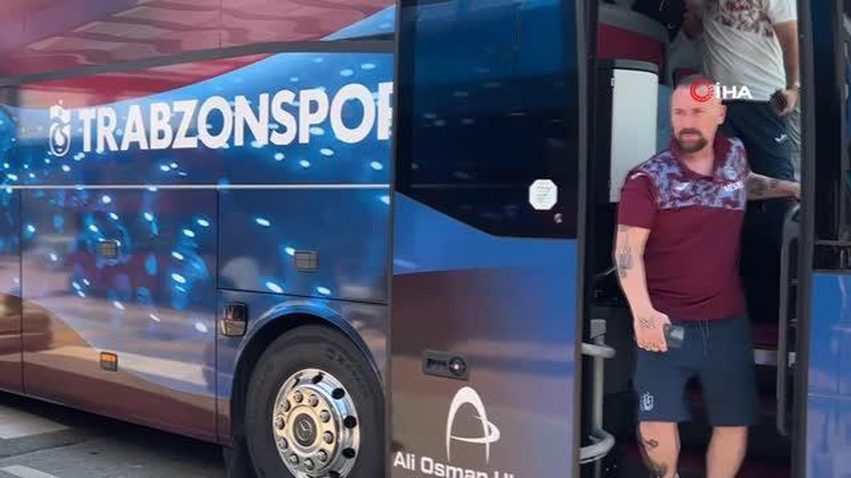 Trabzonspor Slovenya'ya yeni sezon hazırlıkları için gitti