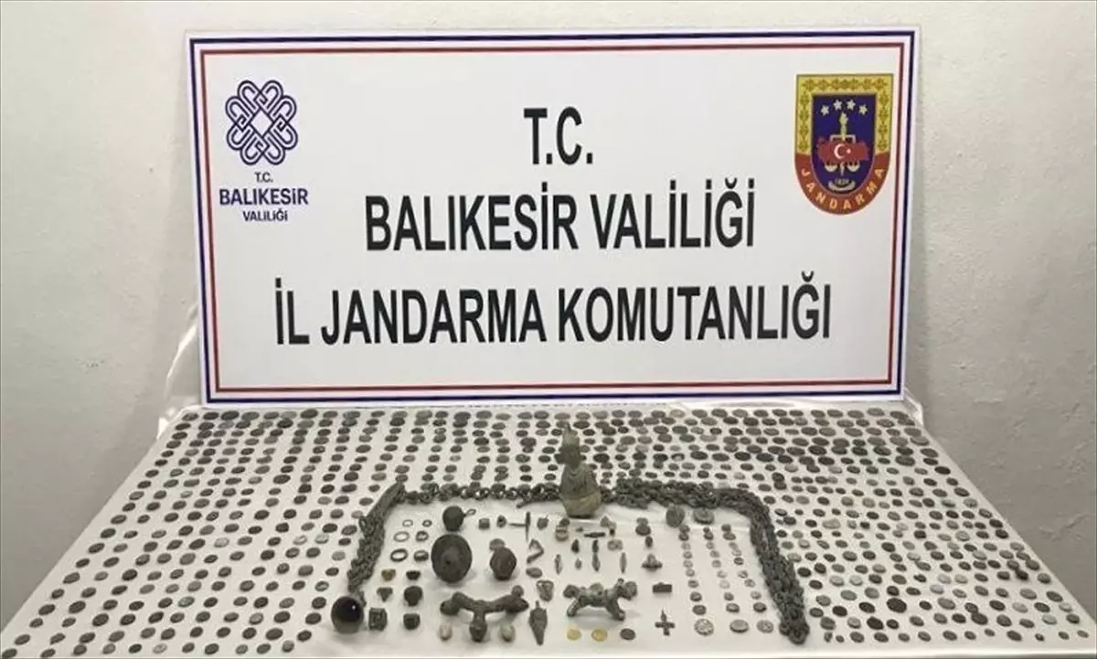 Bandırma'da Tarihi Eser Kaçakçılığı Operasyonu