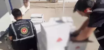 Bodrum'da 2199 şişe kaçak içki yakalandı