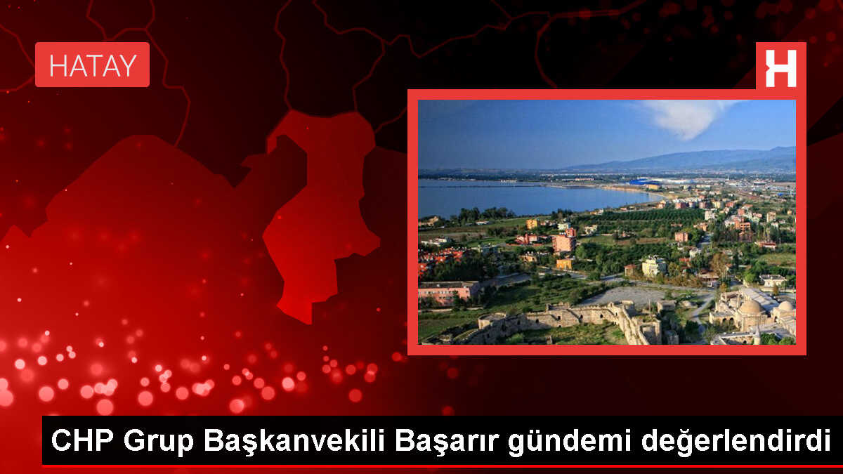 CHP Grup Başkanvekili Ali Mahir Başarır'dan TÜİK ve tutuklu milletvekilleriyle ilgili açıklamalar