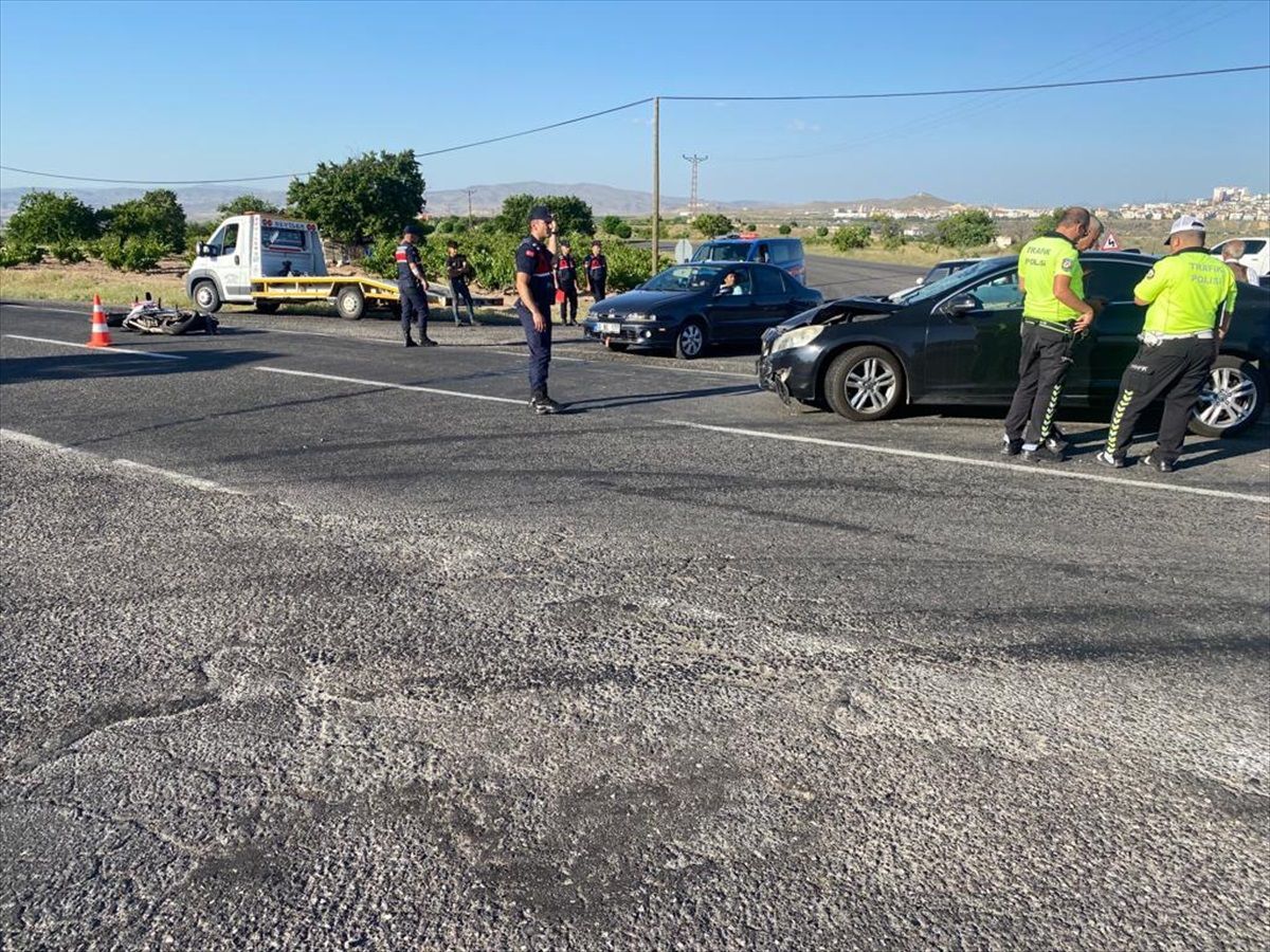 Nevşehir'de Motosiklet Kazası: 1 Ölü, 2 Yaralı
