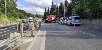 Şişli'de Otomobil Takla Attı, Sürücü Kurtarıldı
