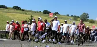 Bolu Belediye Başkanı Tanju Özcan 'Değişim ve Adalet' Yürüyüşünü Sürdürüyor
