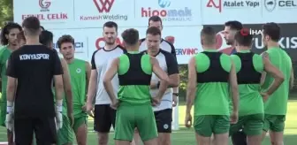 Aleksandar Stanojevic: Daha aktif, tehlikeli ve agresif bir Konyaspor hedefliyoruz