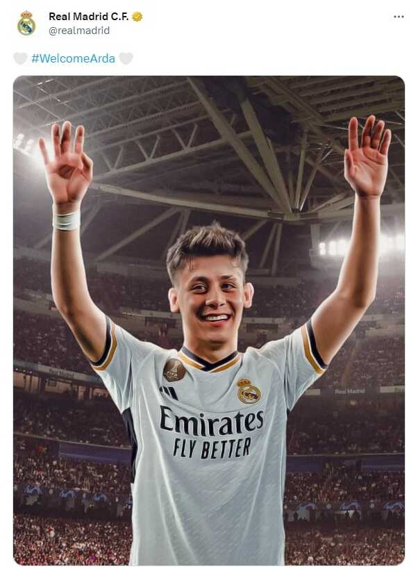 Arda Güler Real Madrid ile kaç yıllık sözleşme imzaladı?