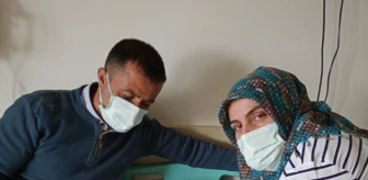 Depremde ağır hasar alan evden çıkarılan SMA hastası Zümra Nazlı, Eskişehir'de yaşam savaşı veriyor