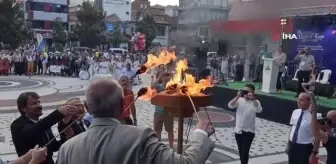 Devrek'te festival meşalesi ateşlendi