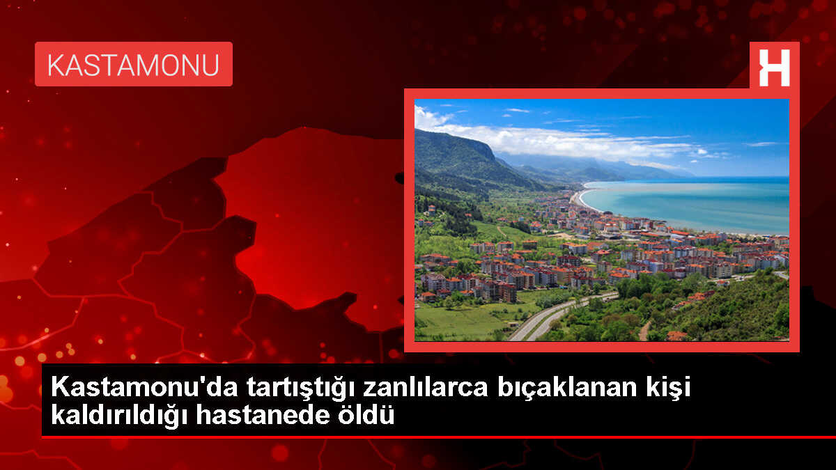 Kastamonu'da düğün sonrası çıkan kavgada bir kişi bıçakla yaralandı