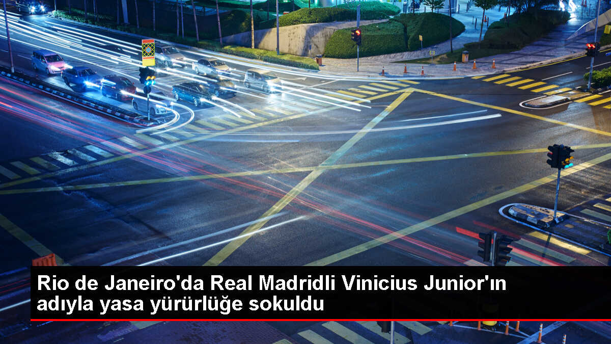 Vinicius Junior'a ırkçılıkla mücadele için yasa onuru