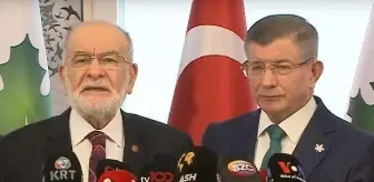 Saadet Partisi ve Gelecek Partisi TBMM'de Ortak Grup Kuracak