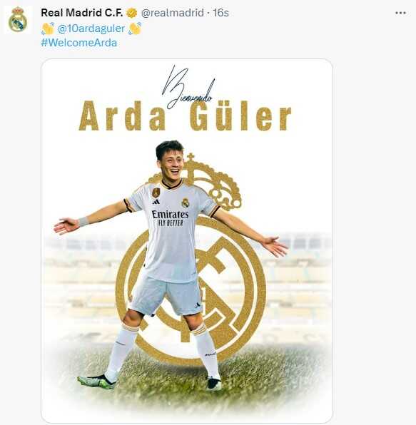 Bu ne hız Arda! Ayağının tozuyla Real Madrid tarihine geçti