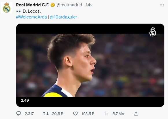 Bu ne hız Arda! Ayağının tozuyla Real Madrid tarihine geçti