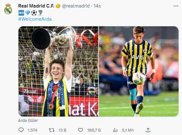 Bu ne hız Arda! Ayağının tozuyla Real Madrid tarihine geçti