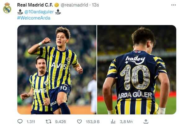 Bu ne hız Arda! Ayağının tozuyla Real Madrid tarihine geçti