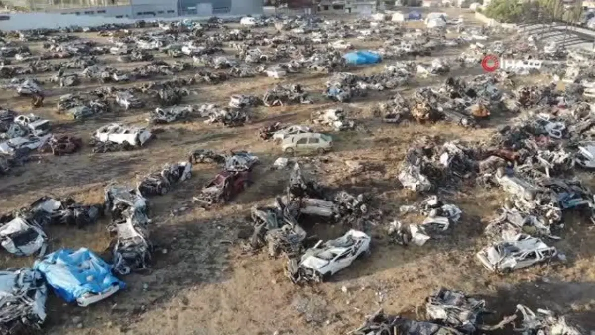 Enkazdan çıkarılan araçların akıbeti belli oldu