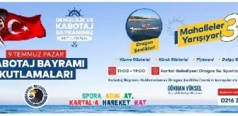 Kartal'da Denizcilik ve Kabotaj Bayramı Kutlamaları