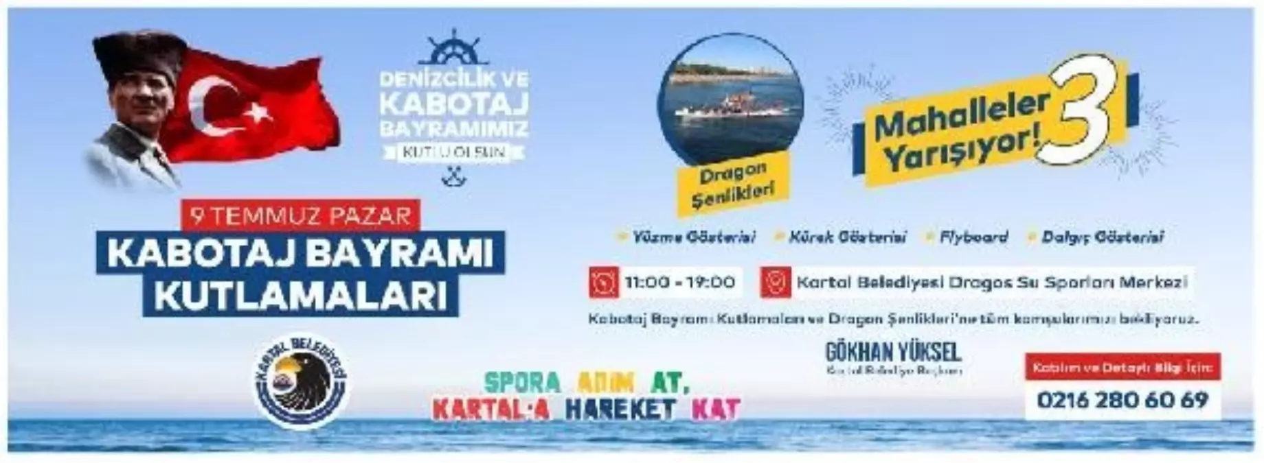 Kartal'da Denizcilik ve Kabotaj Bayramı Kutlamaları