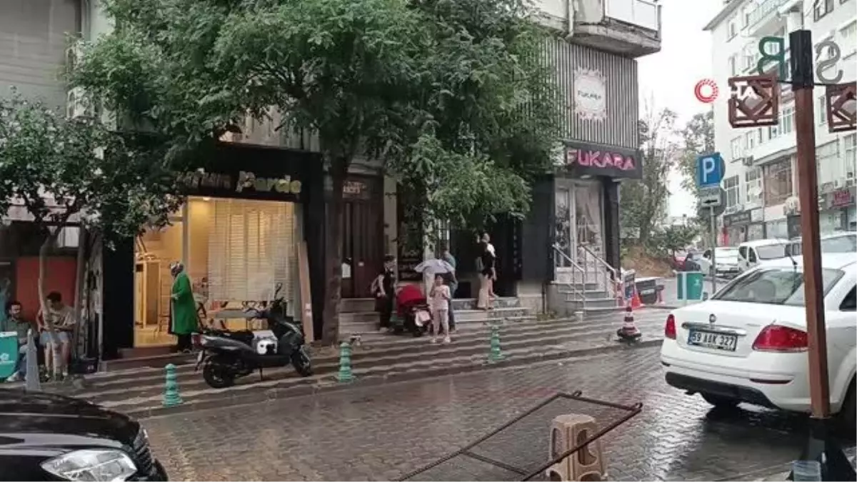 Tekirdağ'da Sağanak Yağış Etkisi