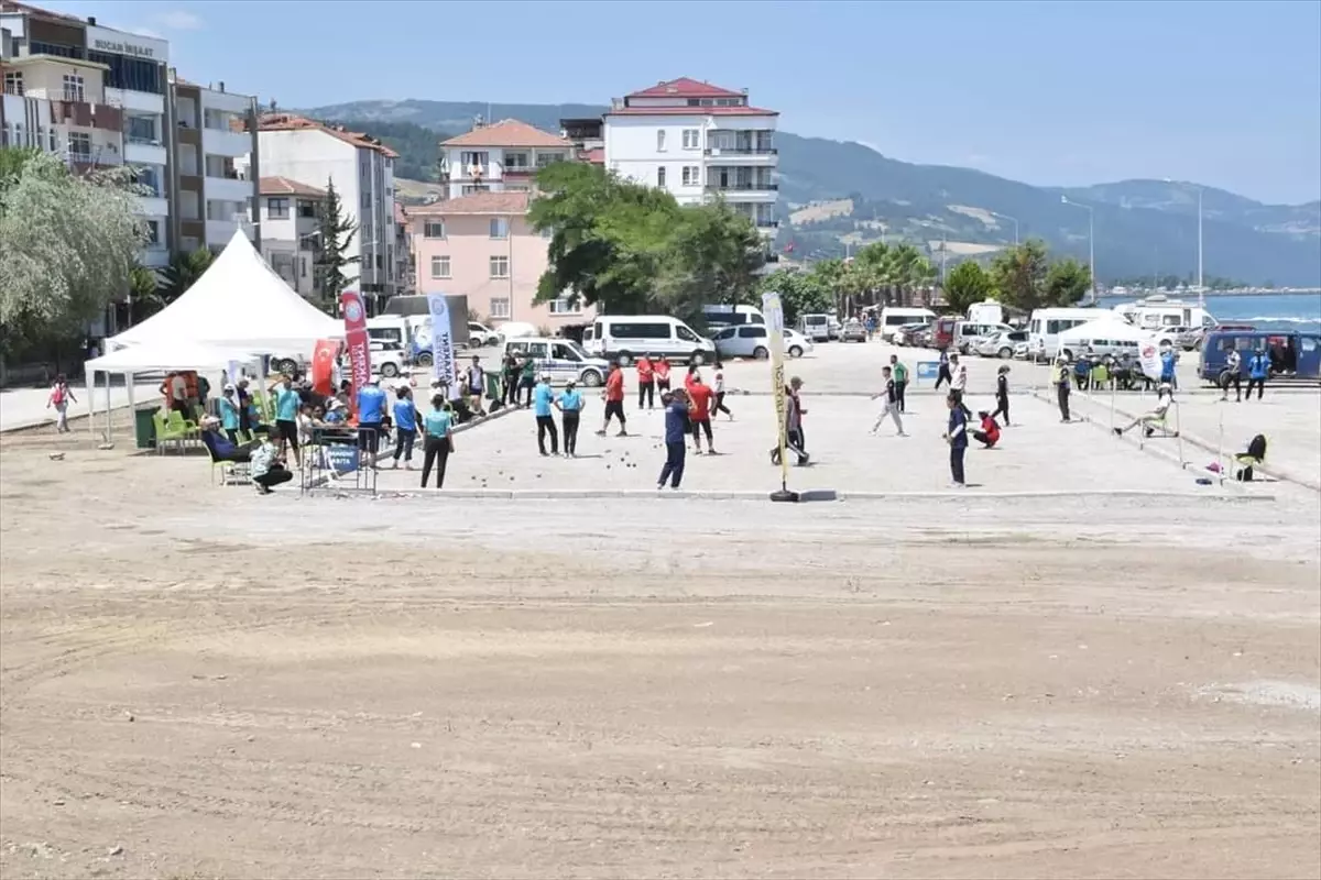 Samsun'da Türkiye Petank Birinci Lig 2. etap müsabakaları başladı