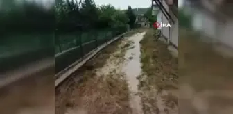 Uşak'ta Temmuz ayında sel baskını: 3 farklı evde hasar meydana geldi