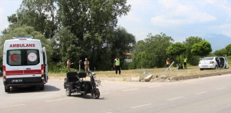 Amasya'da trafik kazası: 5 kişi yaralandı