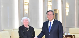 Çin Başbakanı Li, ABD Hazine Bakanı Yellen ile Görüştü