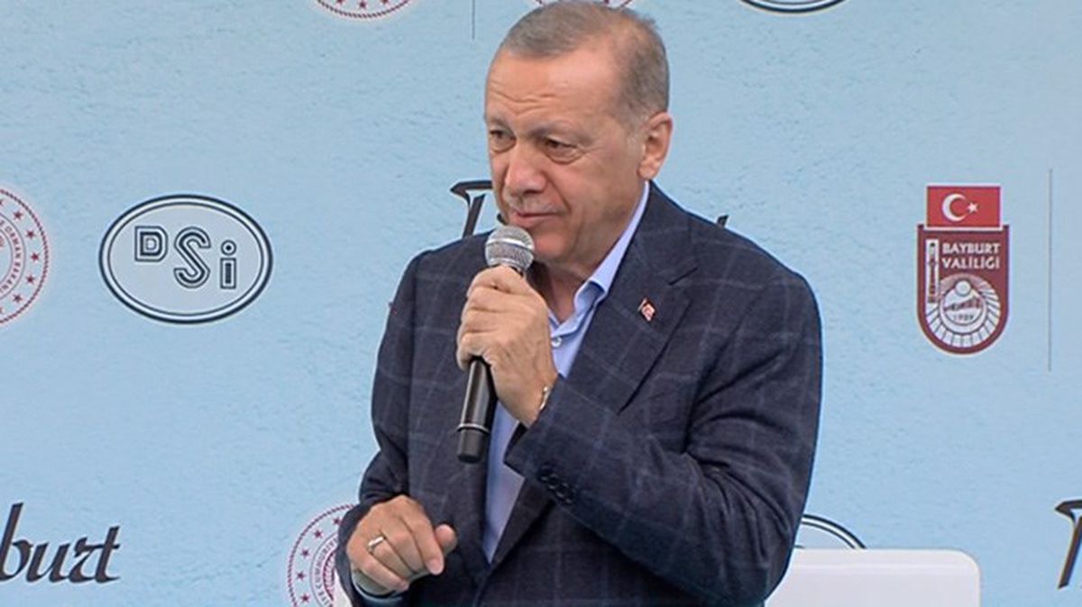 Cumhurbaşkanı Erdoğan, en yüksek oyu aldığı Bayburt'ta! Yerel seçim mesajı verdi