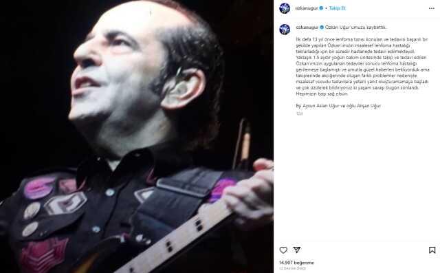 Özkan Uğur'un ailesinden ilk açıklama: Hepimizin başı sağ olsun