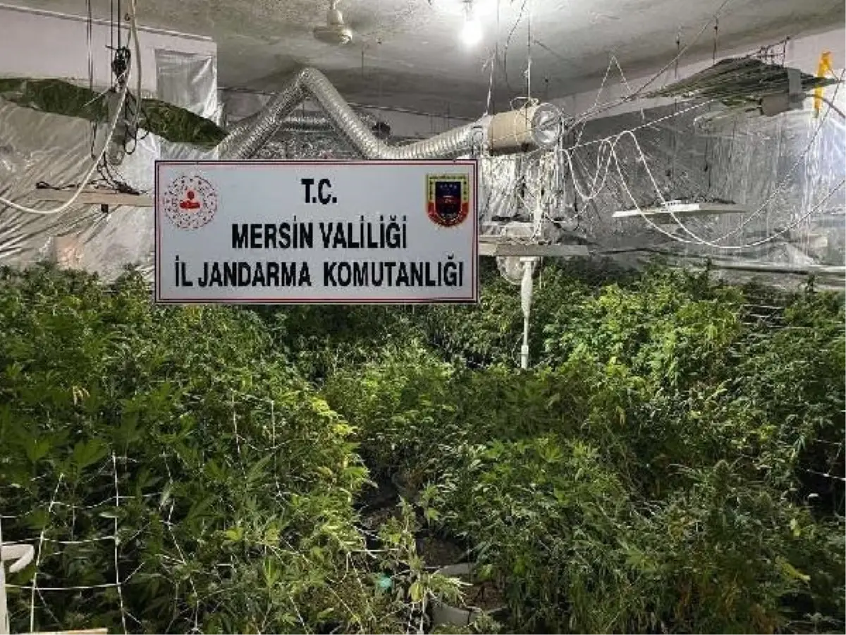 Mersin'de Uyuşturucu Madde İmalatı Operasyonu