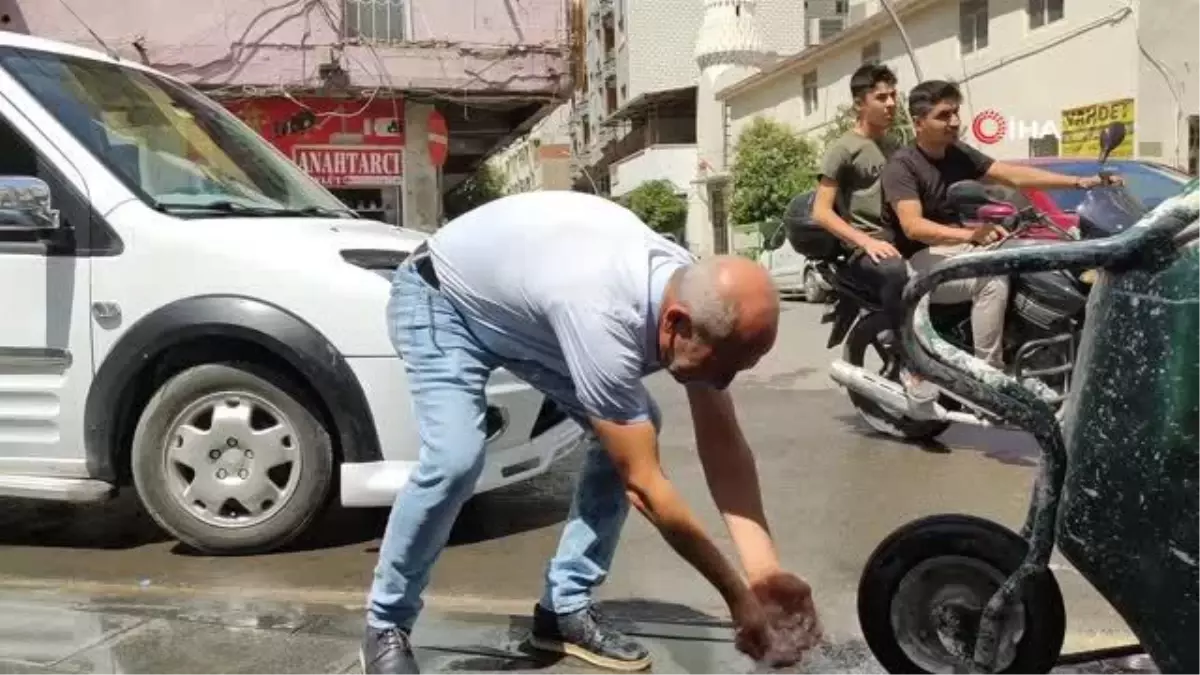 Cizre'de aşırı sıcaklar hayatı olumsuz etkiledi
