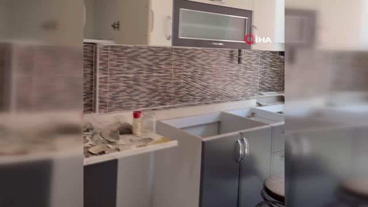 Enkaz içerisinde yürekleri ısıtan yuva