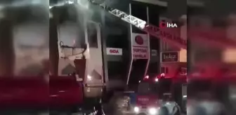 Başkentte korkutan yangın