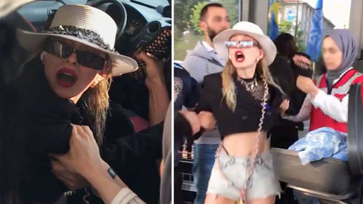 Dur ihtarına uymayan kadın, yakalandığı yerde ortalığı birbirine kattı! Polise hem küfür etti hem vurdu