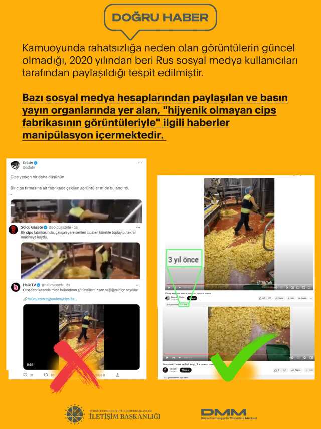 Cip fabrikasındaki görüntüler sosyal medyayı ayağa kaldırdı! Gerçek çok farklı çıktı
