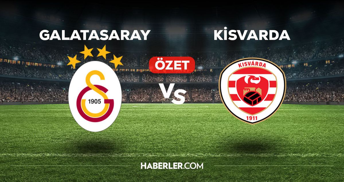 Galatasaray-Kisvarda maç özeti! (VİDEO) Galatasaray Kisvarda maçı özeti izle! Galatasaray-Kisvarda golleri kim attı, maç kaç kaç bitti?