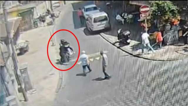 İstanbul'da aksiyon filmi gibi olay kamerada: Gaspçı üstüne atlayan polis amirine ateş açtı