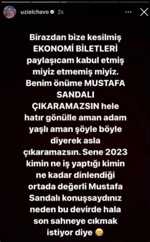 Mustafa Sandal-Uzi olayı nedir? Uzi ile Mustafa Sandal neden tartıştı?