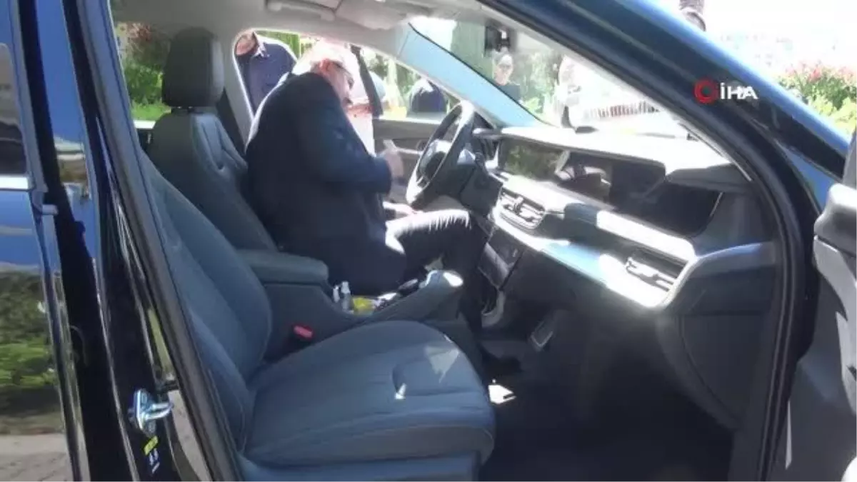 TOGG, Osmaniye Valiliği'nde makam aracı oldu