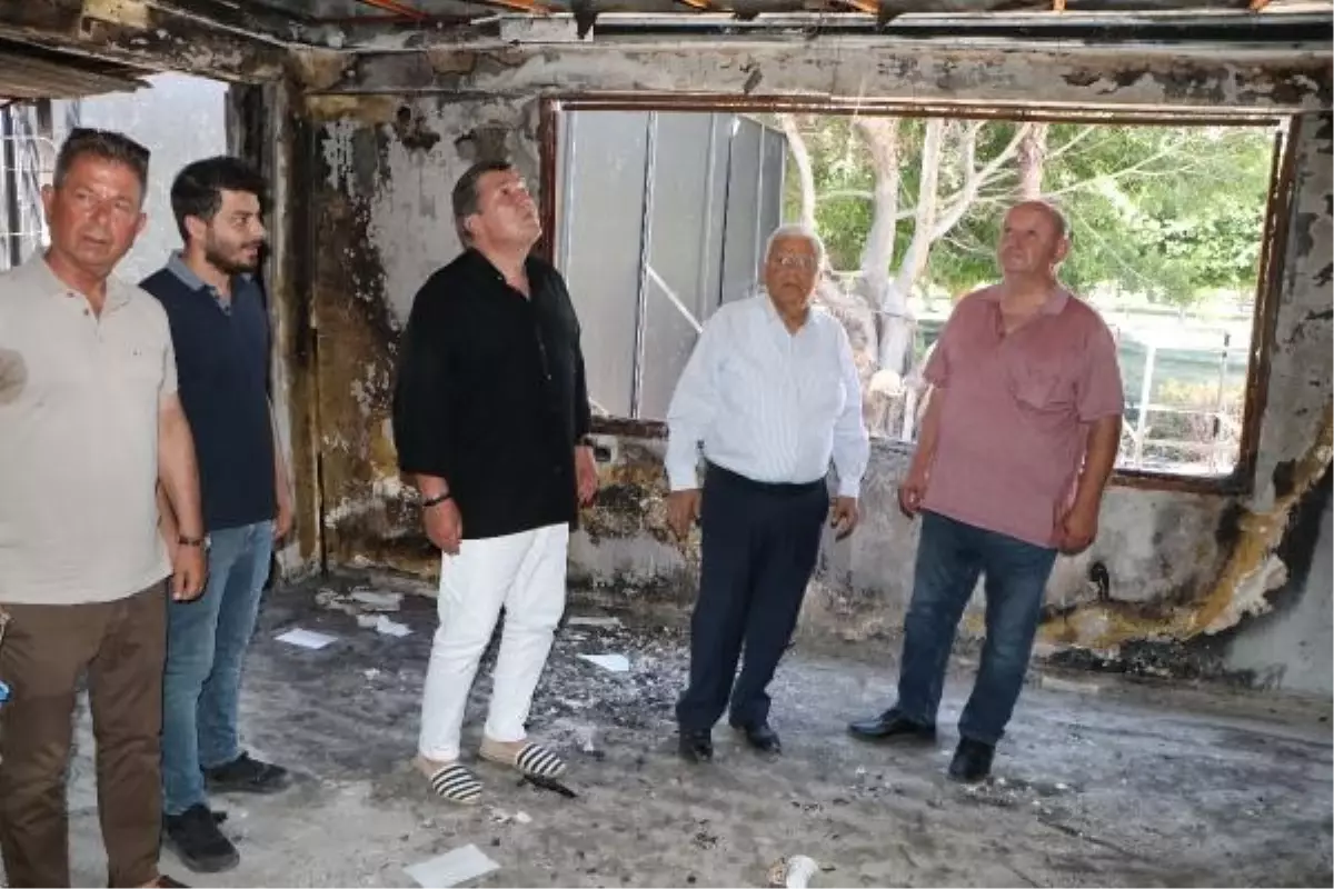 TSYD Adana Şubesi Yangın Sonrası Ziyaret Edildi