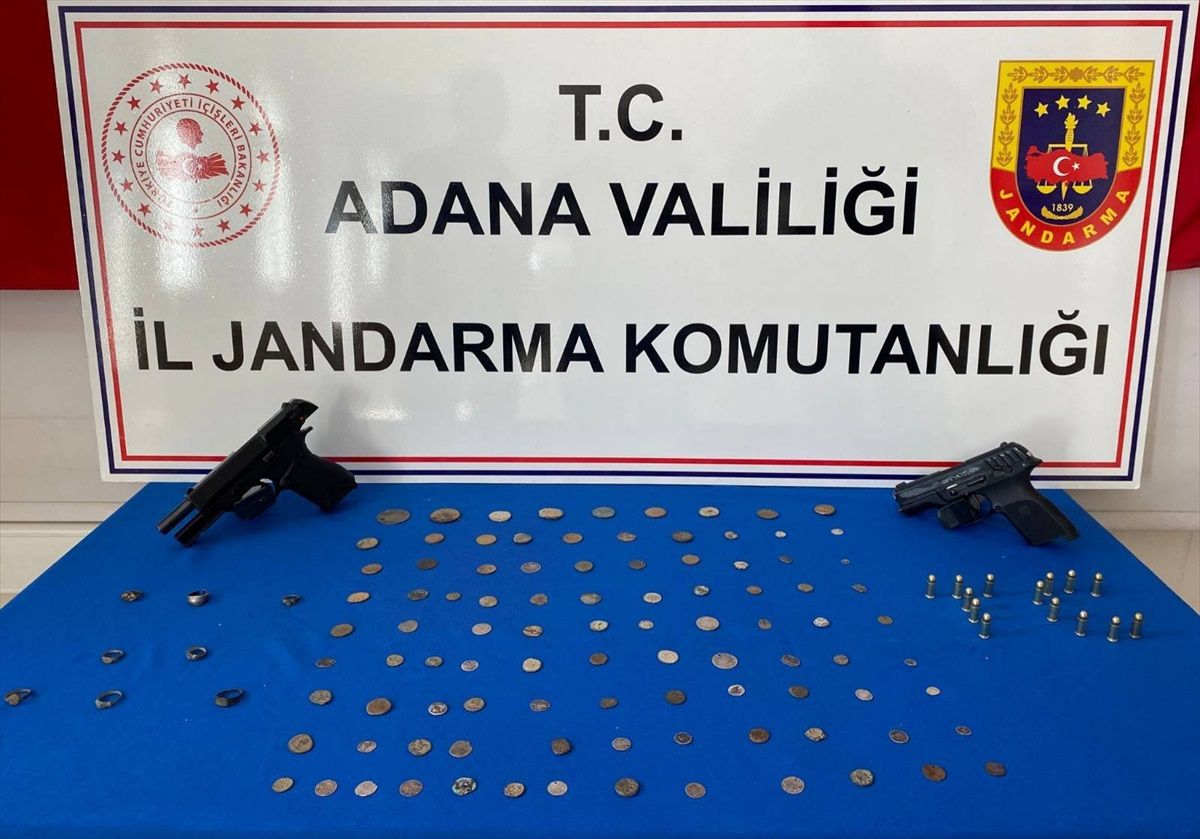 Adana'da Tarihi Eser Kaçakçılığı Operasyonu