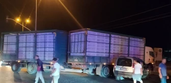 Bandırma'da Kırmızı Işıkta Geçen Araç Tırla Çarpıştı: 9 Yaralı