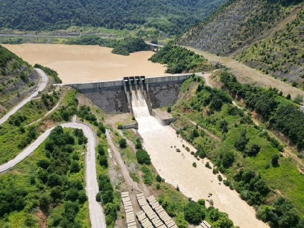 Bartın'da sel sonrası Kirazlıköprü Barajı tedbir amaçlı açık tutuluyor