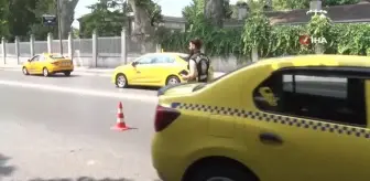 Beşiktaş'ta ticari taksi denetimi