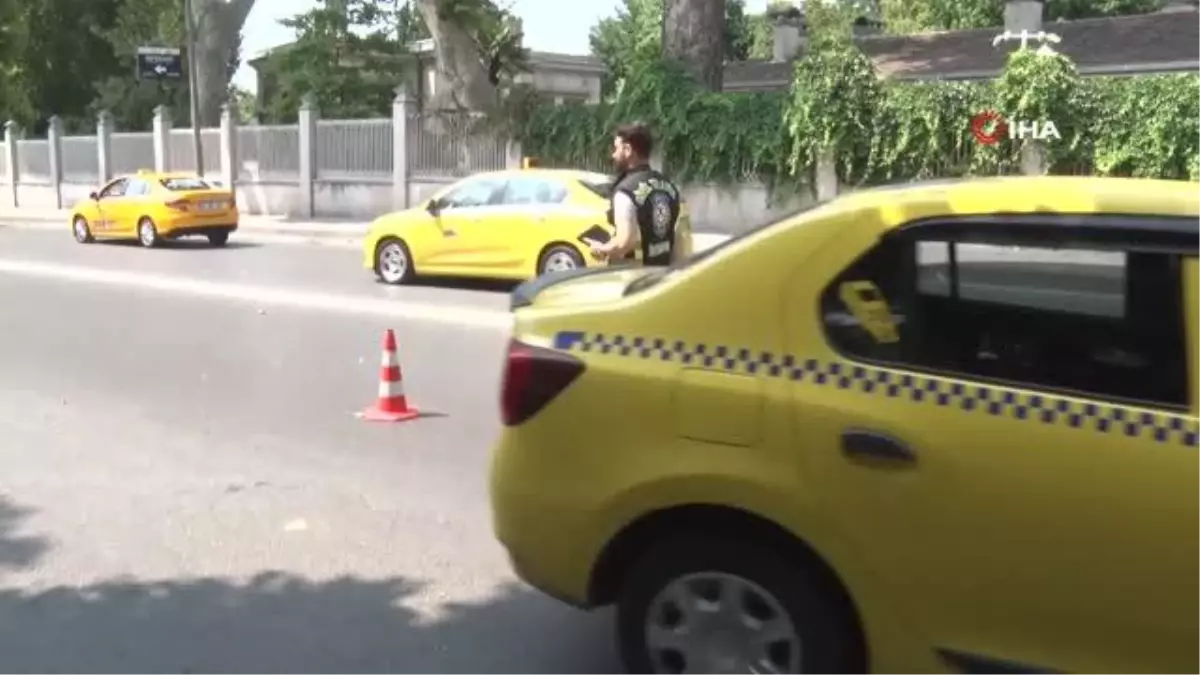 Beşiktaş'ta ticari taksi denetimi