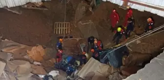 Giresun'da su fabrikasında çökme: 2 işçi kurtarıldı, 1 işçi hala toprak altında