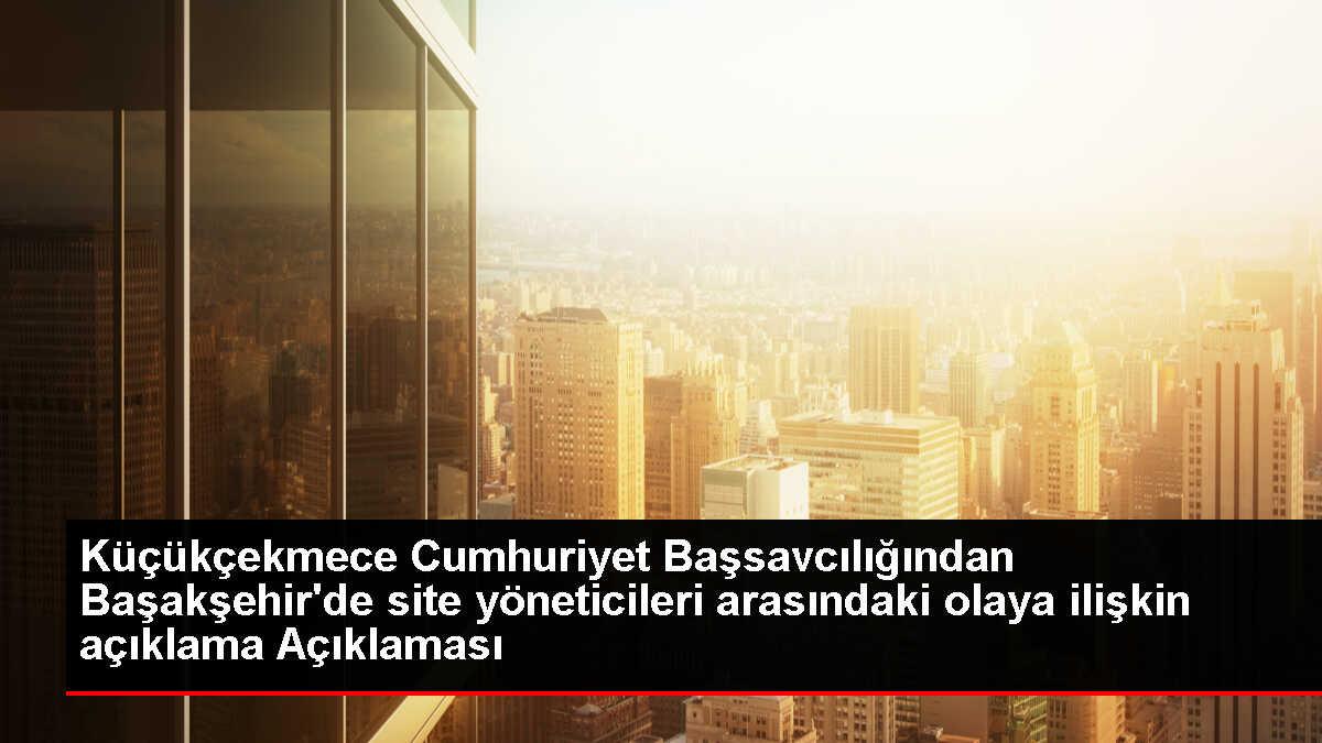 Başakşehir'de Site Yönetimi Tartışması: Hakim veya Savcı Bulunmamaktadır