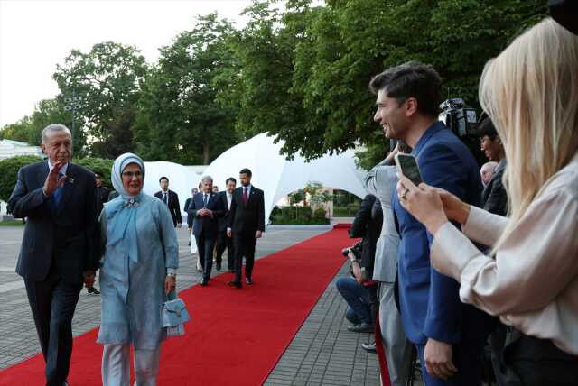 Litvanya Cumhurbaşkanı NATO Zirvesi'nde akşam yemeği verdi