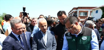 Bakan Uraloğlu, şiddetli yağıştan etkilenen Giresun'da incelemelerde bulundu Açıklaması