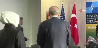 Cumhurbaşkanı Erdoğan, ABD Başkanı Biden ile görüştü